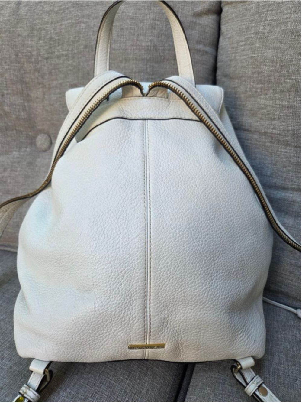 Rebecca Minkoff 100% Genuine Leather Purse Backpack - Picture 3 of 9
